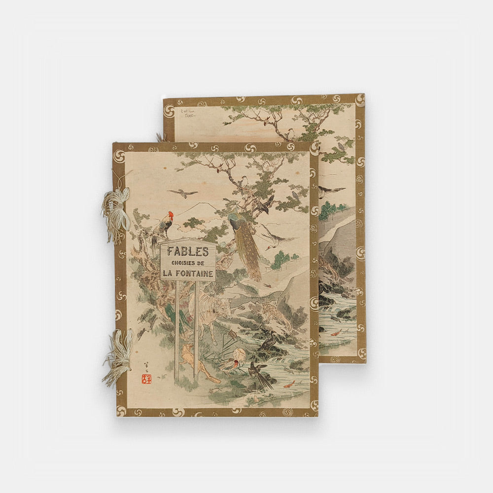 Barboutau La Fontaine Choix Fables Artistes Tokio Casaubon livre rare book