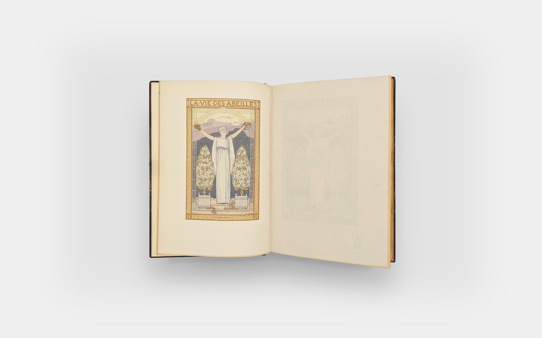 Giraldon Maeterlinck Vie Abeilles Casaubon Livre rare book