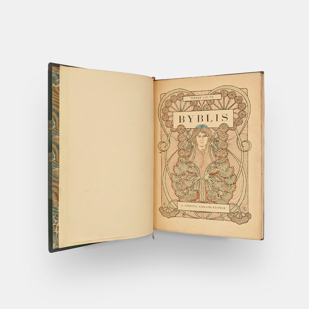 Louys Byblis Caruchet Casaubon Livre Rare book