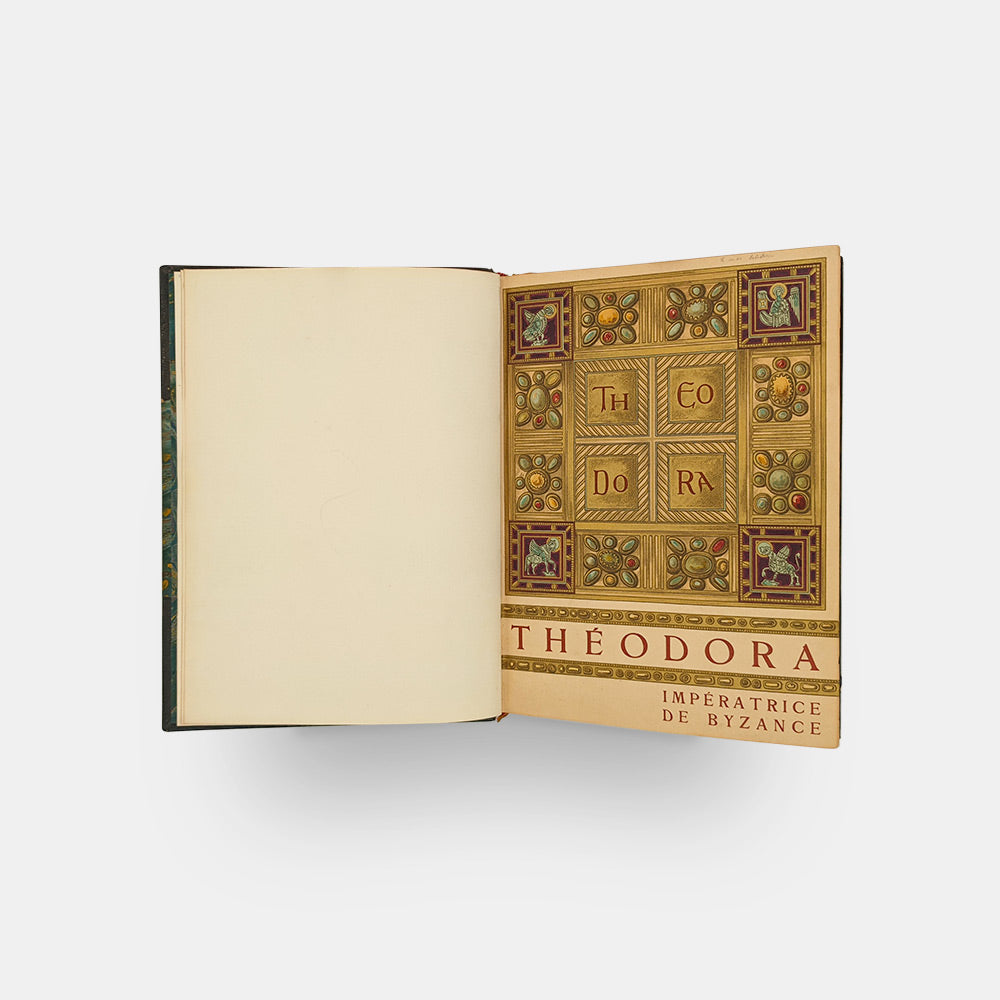 Orazi Diehl Theodora Imperatrice Byzance Casaubon livre rare book