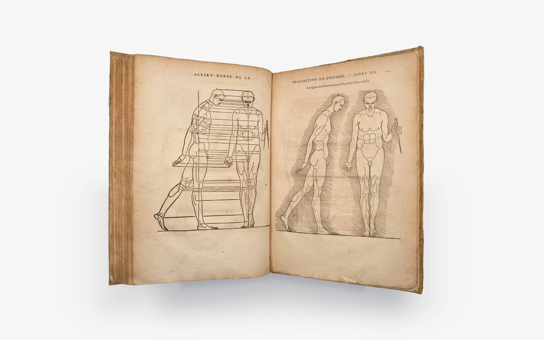 DÜRER Albrecht - Les quatres livres d'Albert Durer. 1557