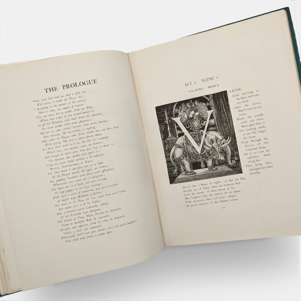 JONSON Ben - BEARDSLEY Aubrey. Volpone: or the Foxe