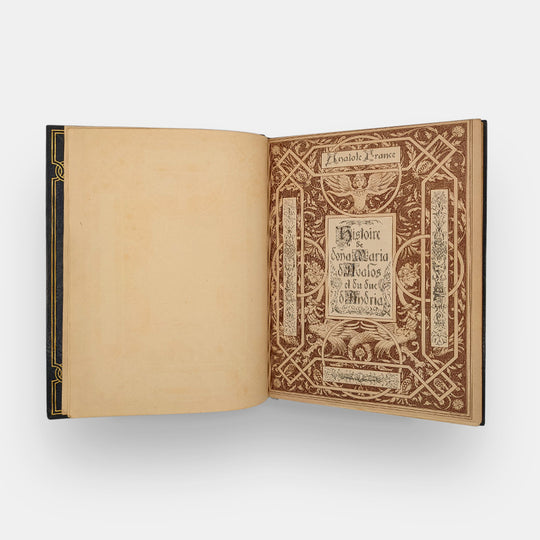 FRANCE Anatole - LEBÈGUE Léon. Histoire de doña Maria d'Avalos et du duc d'Andria