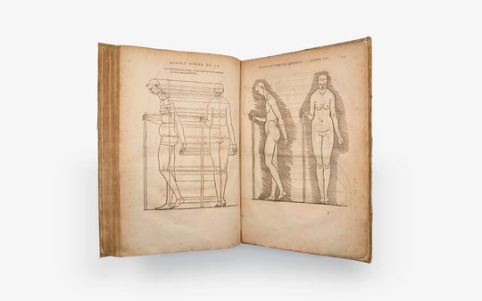 DÜRER Albrecht - Les quatres livres d'Albert Durer. 1557
