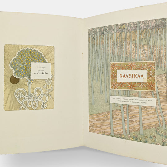 HOMÈRE - LATENAY Gaston. <br>Nausikaa