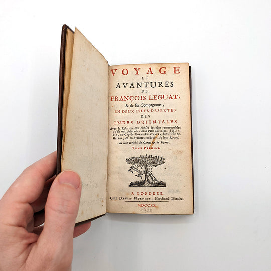 Voyage et aventures de François Leguat et de ses compagnons en deux îles désertes des Indes Orientales.