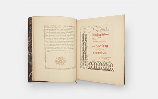 MENDÈS Catulle - SCHWABE Carlos. L'Évangile de l'enfance de N.S.J.C.