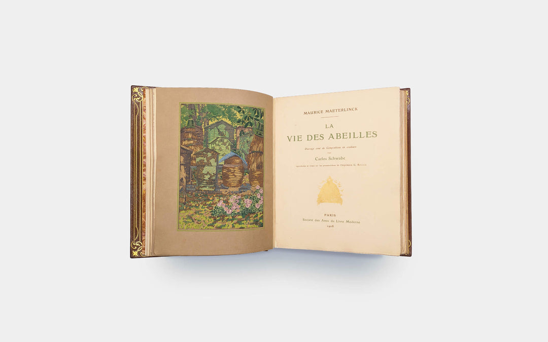 MAETERLINCK Maurice - SCHWABE Carlos. La vie des abeilles.