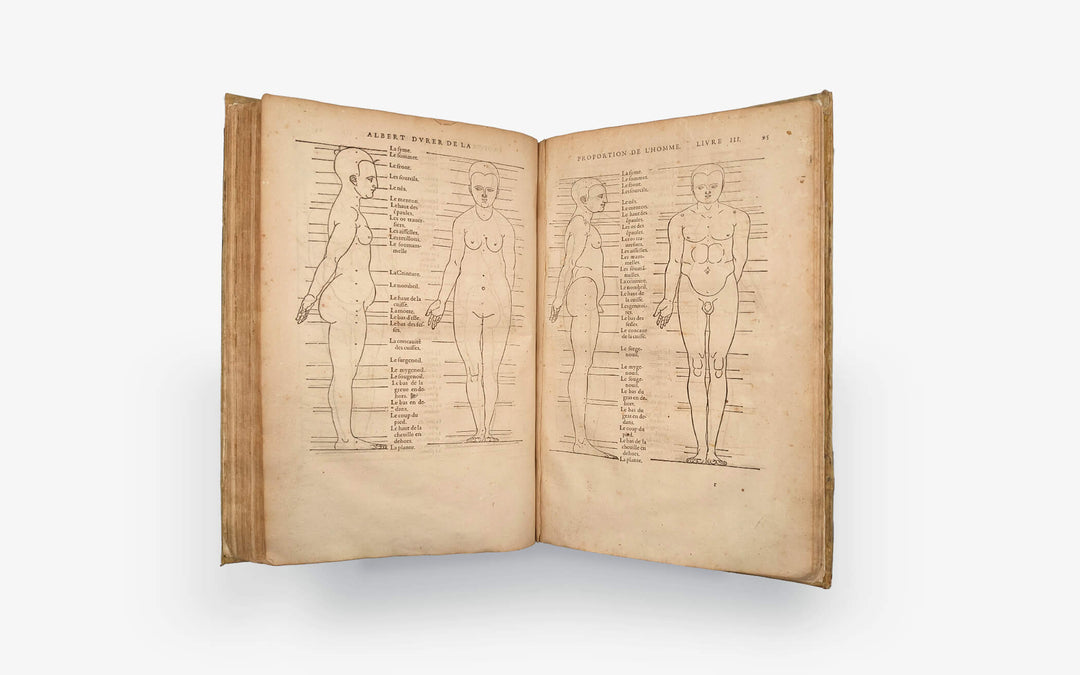 DÜRER Albrecht - Les quatres livres d'Albert Durer. 1557