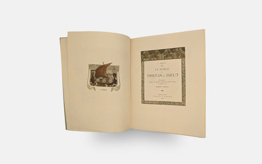 BEDIER Joseph - ENGELS Robert. Le Roman de Tristan et Iseut