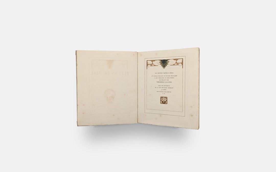 BAUDELAIRE, Charles - ORAZI Manuel. Les Fleurs du Mal.