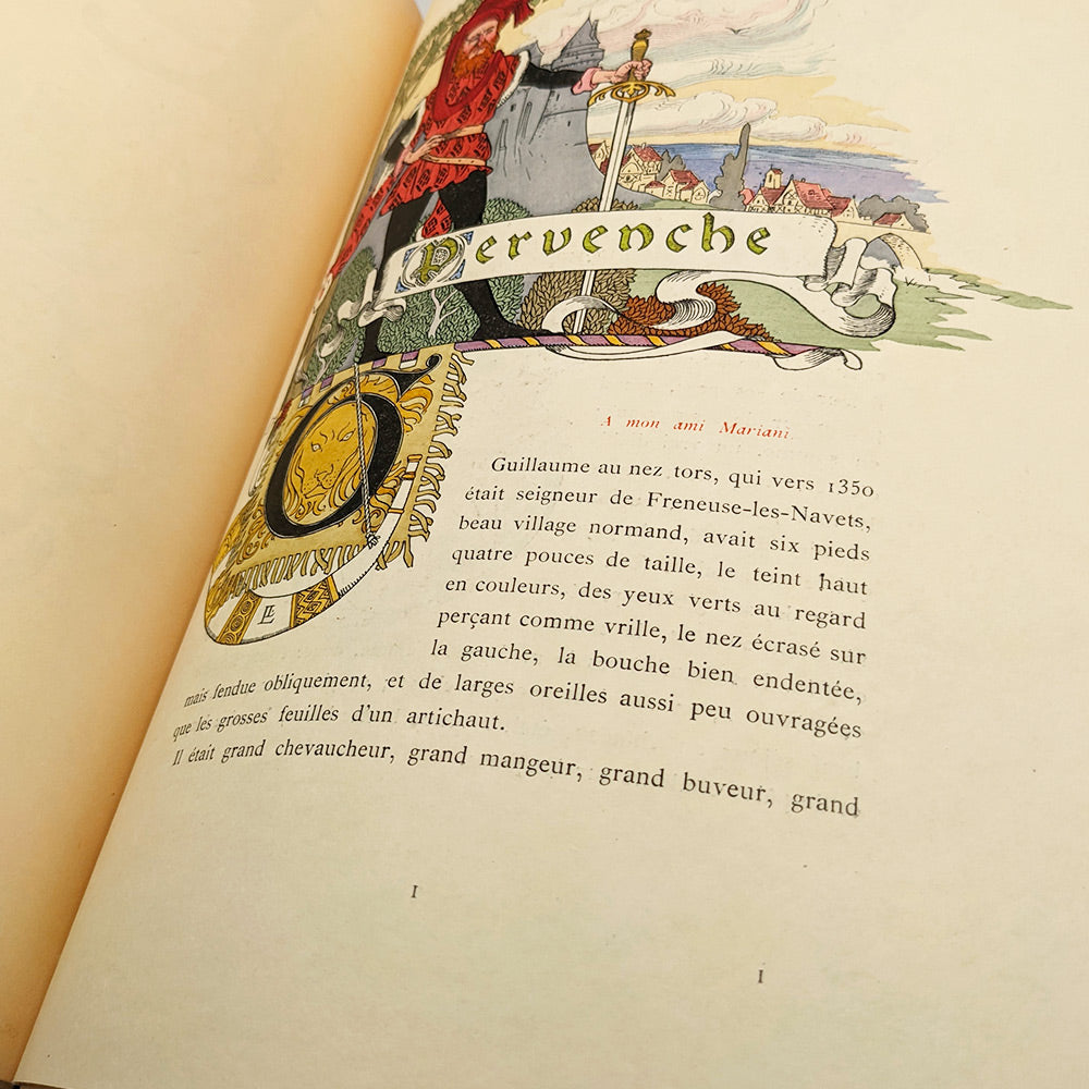 BOUCHOR Maurice - LEBÈGUE Léon. Pervenche.