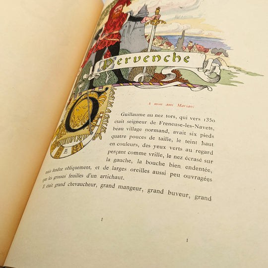 BOUCHOR Maurice - LEBÈGUE Léon. Pervenche.