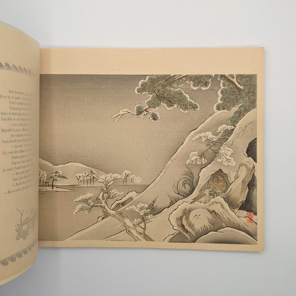 Claris de Florian. Fables choisies de J.-P. Claris de Florian illustrées par des Artistes Japonais