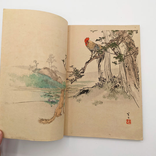 LA FONTAINE Jean de. Choix de fables de La Fontaine illustrées par un groupe des meilleurs artistes de Tokio. [P. Barboutau]