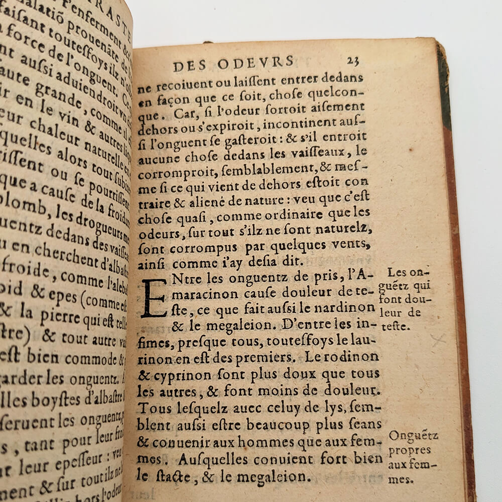 Théophraste des Odeurs