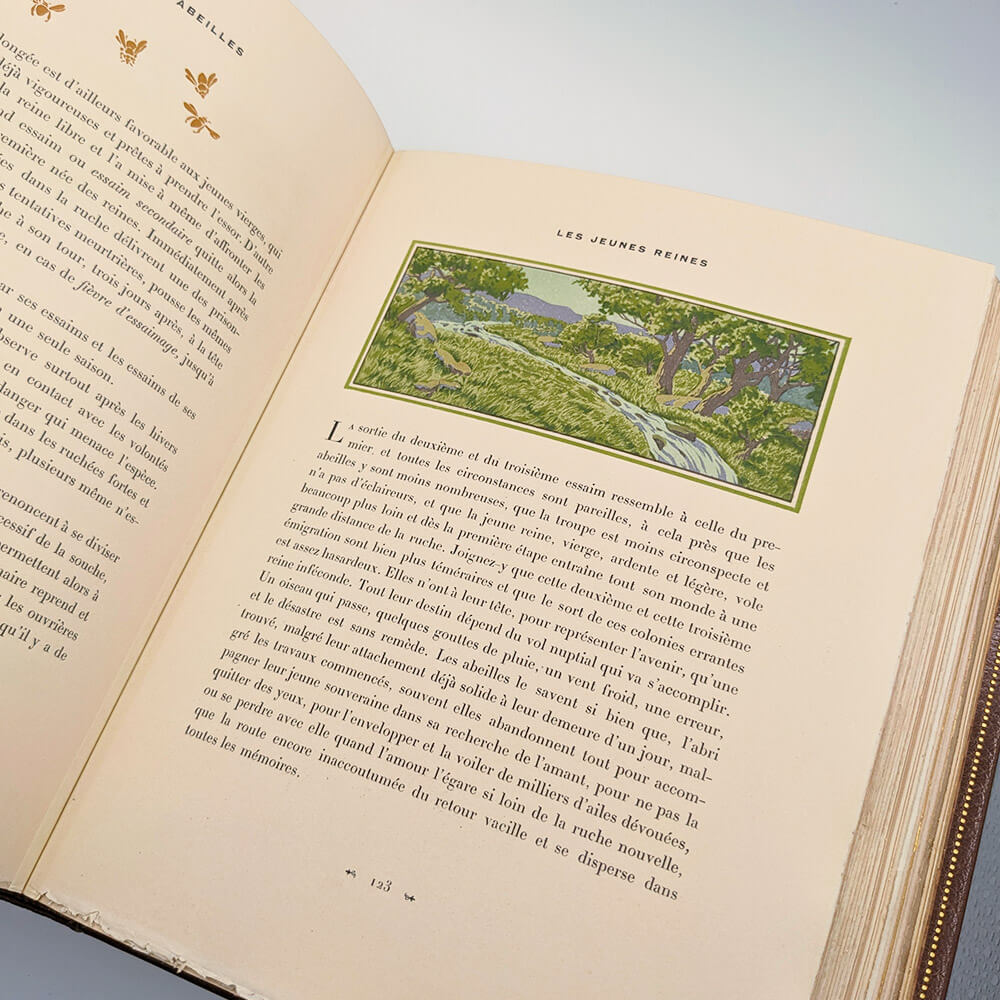 MAETERLINCK Maurice - SCHWABE Carlos. La vie des abeilles.