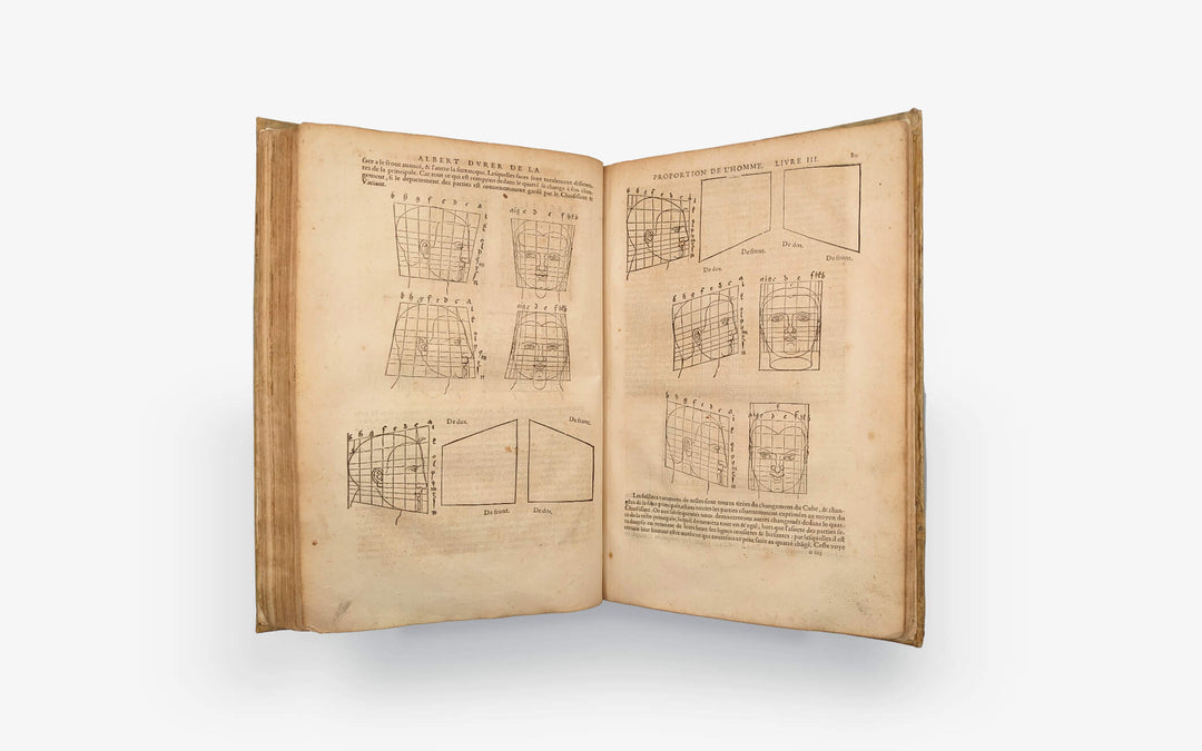 DÜRER Albrecht - Les quatres livres d'Albert Durer. 1557