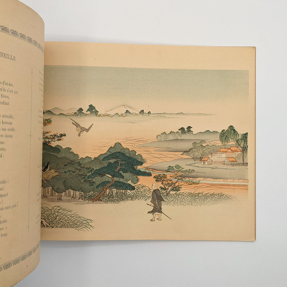 Claris de Florian. Fables choisies de J.-P. Claris de Florian illustrées par des Artistes Japonais