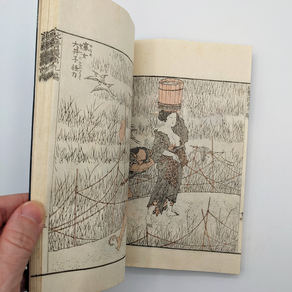 HOKUSAI Katsushika. Mangas - Sketchbooks