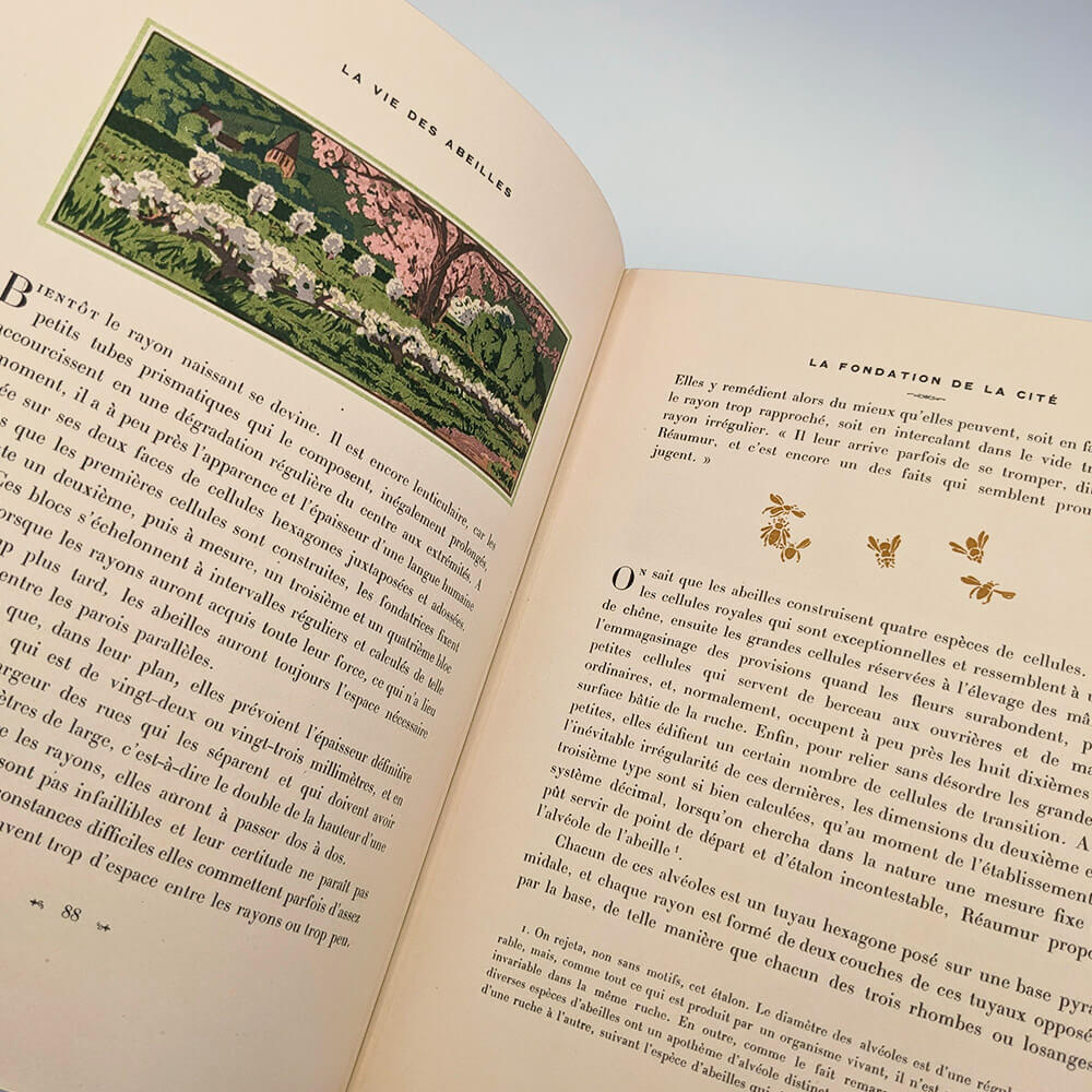MAETERLINCK Maurice - SCHWABE Carlos. La vie des abeilles.