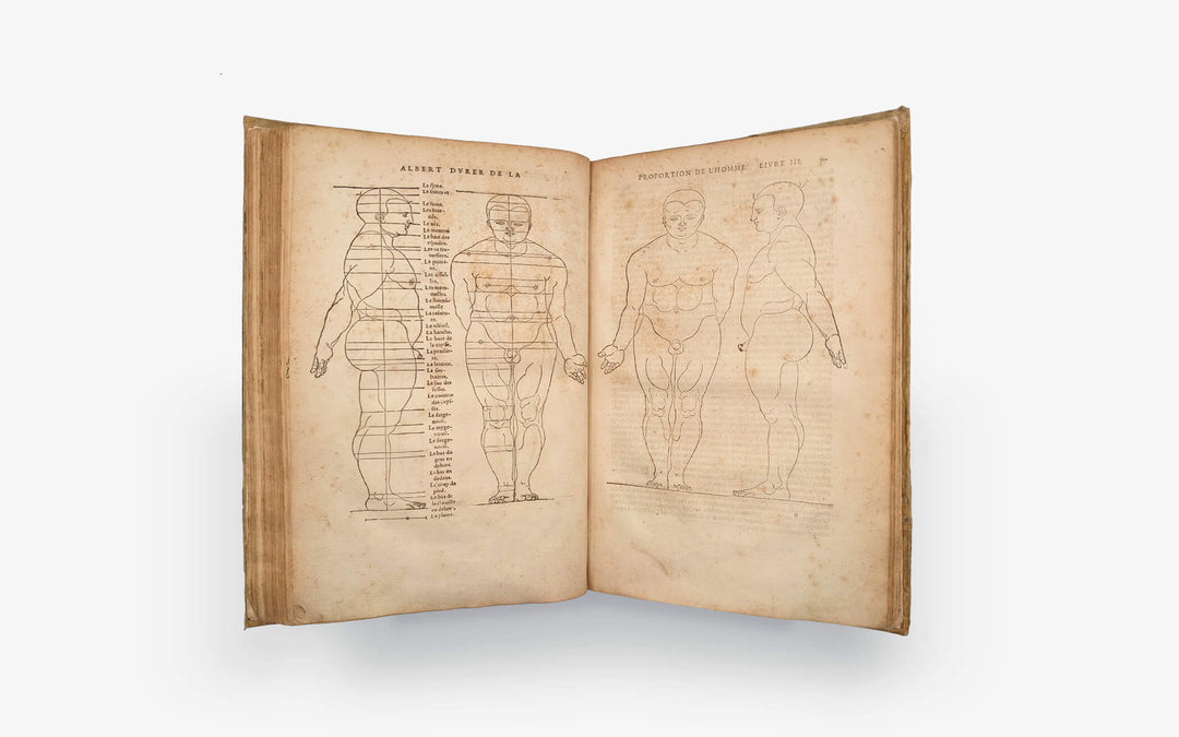 DÜRER Albrecht - Les quatres livres d'Albert Durer. 1557