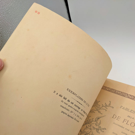 Claris de Florian. Fables choisies de J.-P. Claris de Florian illustrées par des Artistes Japonais