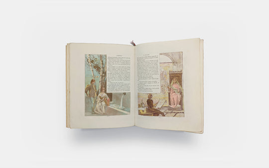 Haraucourt Edmond - RUDNICKI Léon - LUNOIS Alexandre - COURBOIN Eugène - SCHWABE Carloz - SÉON Alexandre. L’Effort, La Madone, L’Antéchrist, L’Immortalité, La Fin du monde.