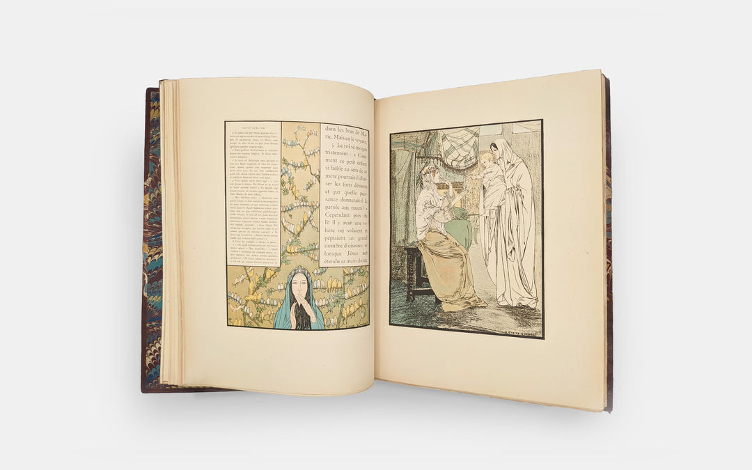 MENDÈS Catulle - SCHWABE Carlos. L'Évangile de l'enfance de N.S.J.C.