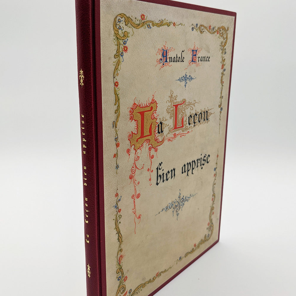 FRANCE Anatole - LEBÈGUE Léon. </br>La Leçon bien apprise.