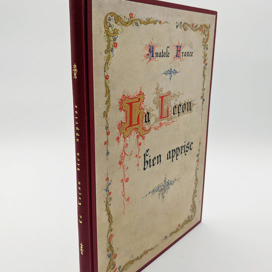 FRANCE Anatole - LEBÈGUE Léon. </br>La Leçon bien apprise.