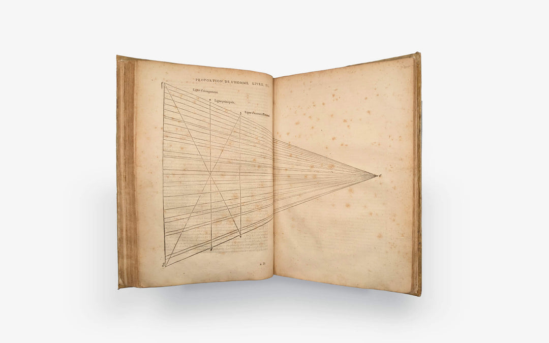 DÜRER Albrecht - Les quatres livres d'Albert Durer. 1557