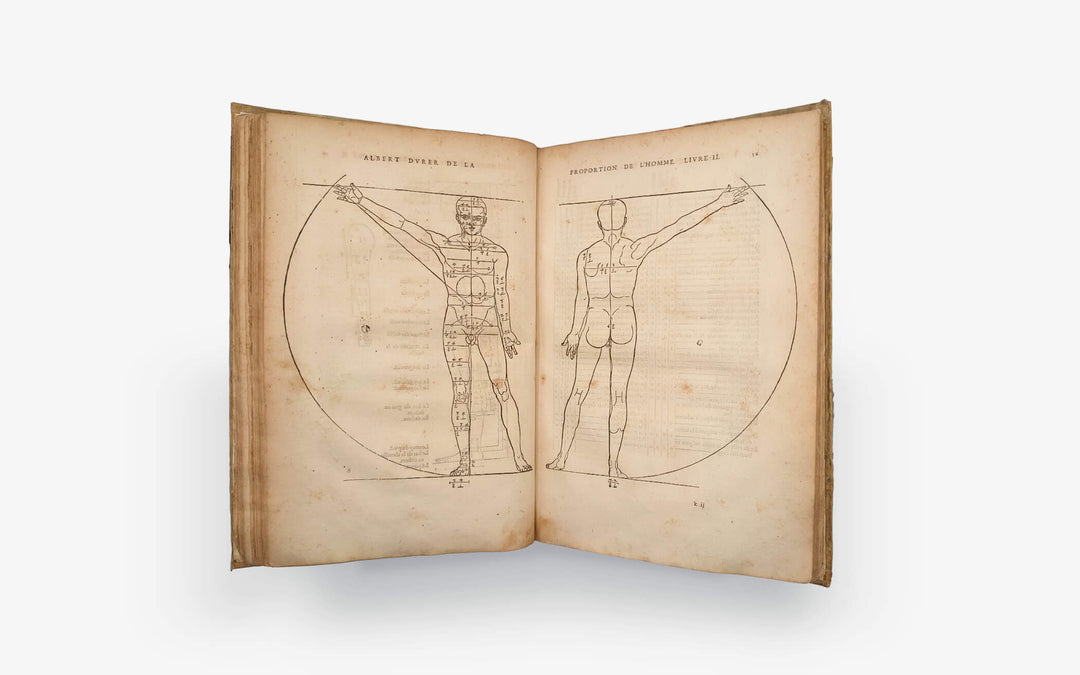 DÜRER Albrecht - Les quatres livres d'Albert Durer. 1557