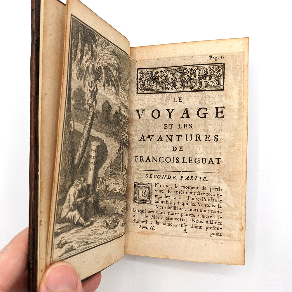 Voyage et aventures de François Leguat et de ses compagnons en deux îles désertes des Indes Orientales.