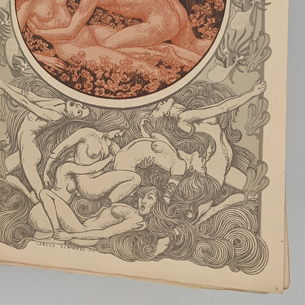 SAMAIN Albert - SCHWABE Carlos. </br>Au Jardin de l'Infante.