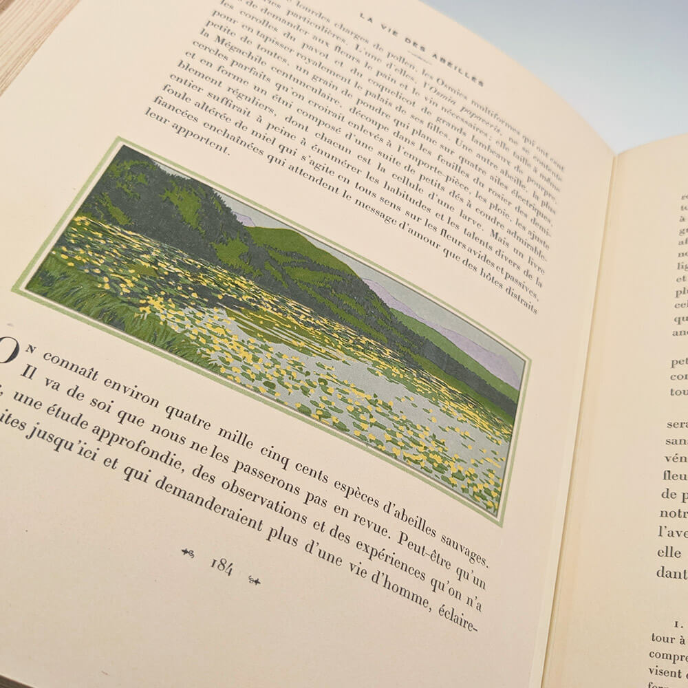 MAETERLINCK Maurice - SCHWABE Carlos. La vie des abeilles.