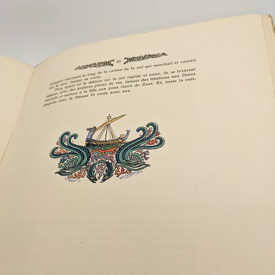 HOMÈRE - ROCHEGROSSE Georges-Antoine. <br>L'Odyssée.