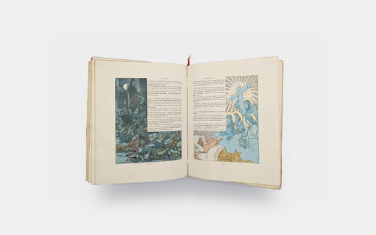 Haraucourt Edmond - RUDNICKI Léon - LUNOIS Alexandre - COURBOIN Eugène - SCHWABE Carloz - SÉON Alexandre. L’Effort, La Madone, L’Antéchrist, L’Immortalité, La Fin du monde.