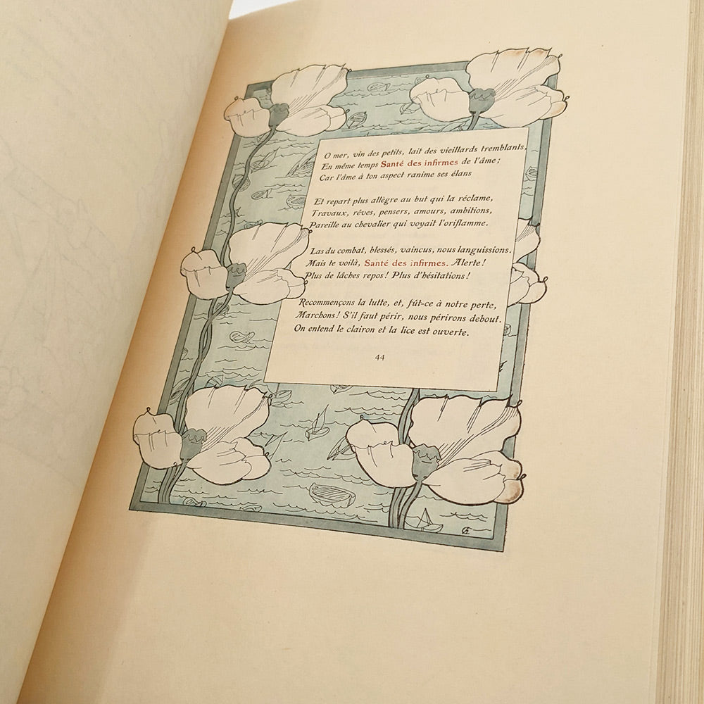 RICHEPIN Jean - CARUCHET Henri. Les Litanies de la Mer.