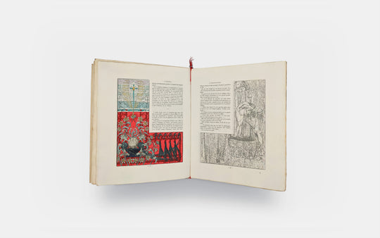 Haraucourt Edmond - RUDNICKI Léon - LUNOIS Alexandre - COURBOIN Eugène - SCHWABE Carloz - SÉON Alexandre. L’Effort, La Madone, L’Antéchrist, L’Immortalité, La Fin du monde.