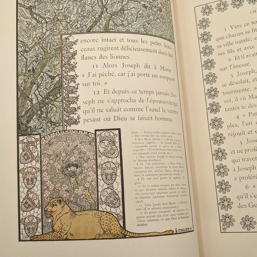 MENDÈS Catulle - SCHWABE Carlos. L'Évangile de l'enfance de N.S.J.C.